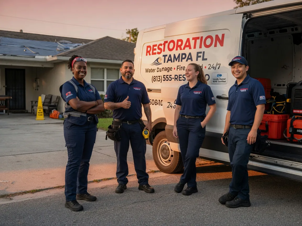 Water Damage Restoration company in Kaplan, LA